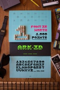 ARK-ID font by Nicolò Manvilli